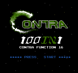 Contra 100 in 1 - Contra Function 16 screenshot
