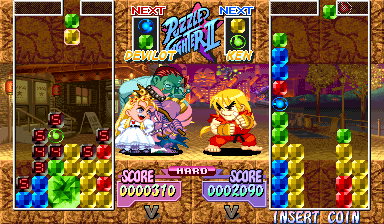 super puzzle fighter ii turbo gba differences