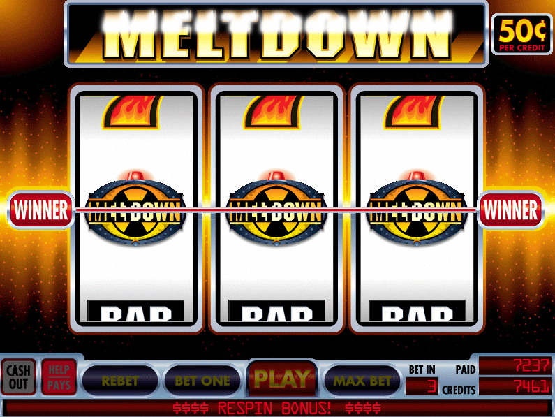 Meltdown Slot Machine Jackpot