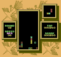 Tetris Flash , Nintendo Famicom cart. by Nintendo (1993)