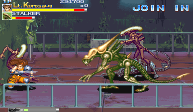 alien vs predator arcade game