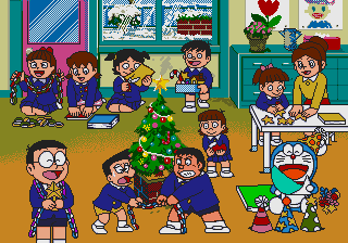 Doraemon Ensoku-Imohori-Undoukai , Sega Pico game by Shogakukan