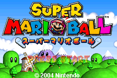 Super Mario Ball [Model AGB-BMVJ-JPN] screenshot