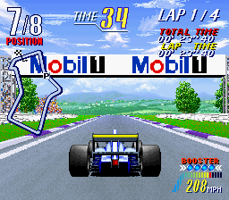 F1 Grand Prix Star Ii Arcade Video Game By Jaleco 1993
