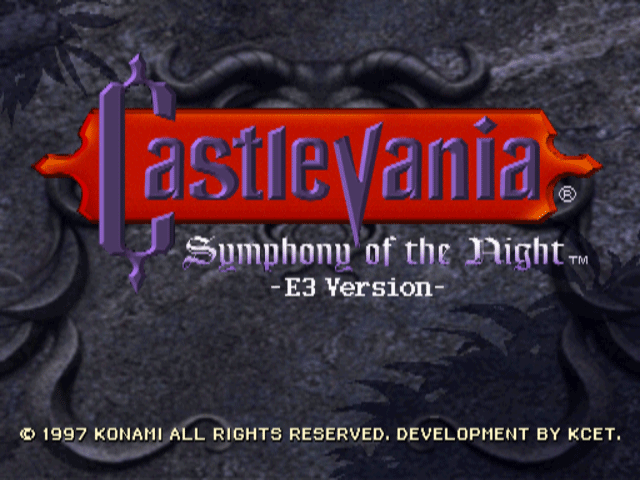 download castlevania symphony of the night sega saturn